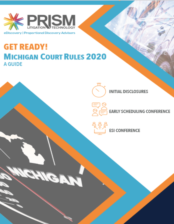 Michigan Court Rules 2020 cover