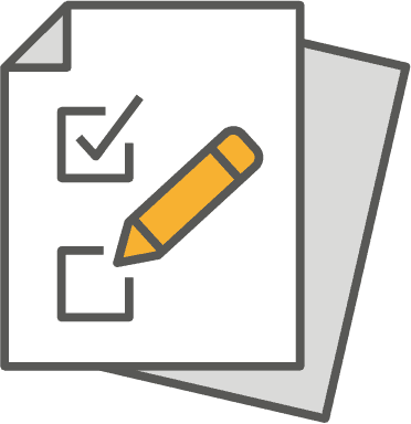 Eye to cost reduction icon